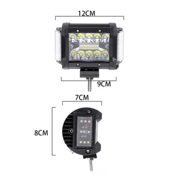 

3.5 Inch 108W LED Work Light 12V 24V Side Driving Lamp Bar Car Offroad Vehicle Easy To Install And Remove