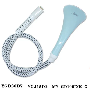 

Garment Steamer Parts guide hose with brush spray steam pipe closet MY-GD1001XL-G/YGJ15D2 hose nozzle for Midea