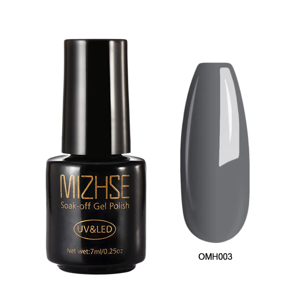 OMH003 MIZHSE Гель-лак для ногтей, маникюрный салон, 312 цветов, гибридный лак, замачиваемый, УФ светодиодный, полуперманентные эмали, Маникюр для ногтей - Цвет: OMH003