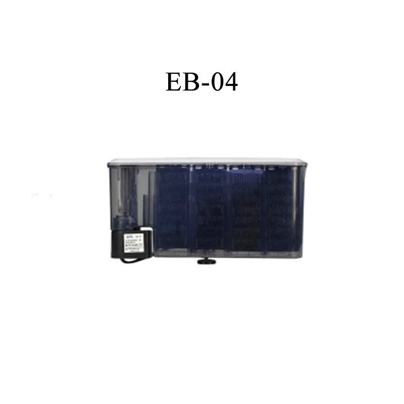4 Aquarium Waterfall Filter Ultra-Quiet Aquarium External Wall Mount External Small Filter Pump Fish Bowl Garbage Purifier Filter