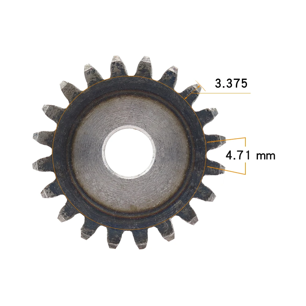 Pinion Gears 1.5M-23T/24T/25T/26T/27T/28T/29T/30T/31T/32T SC45# Carbon Steel Cylindrical Gear High Frequency Quenching Teeth