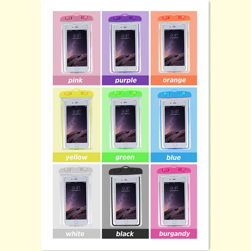 Универсальный Водонепроницаемый Чехол для телефона для Redmi 5 Plus, светящийся грязезащитный чехол 360, полный Чехол для huawei mate 20 Lite, водонепроницаемый чехол s