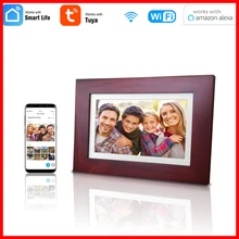 Tuya Smart 8 Inch HD Digital Photo Frame 1280x800 HD Ultra-Thin LED Electronic Photo Album LCD Photo Frame SmartLife APP Control