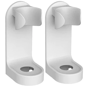 

Electric Toothbrush Holder Bathroom Holder Wall Mount Storage Set Organizer Electric Toothbrush Body Base Stander 2PCS