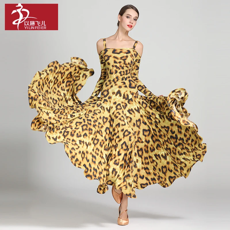 New ballroom dance competition dress dance ballroom waltz dresses standard dress women S9043