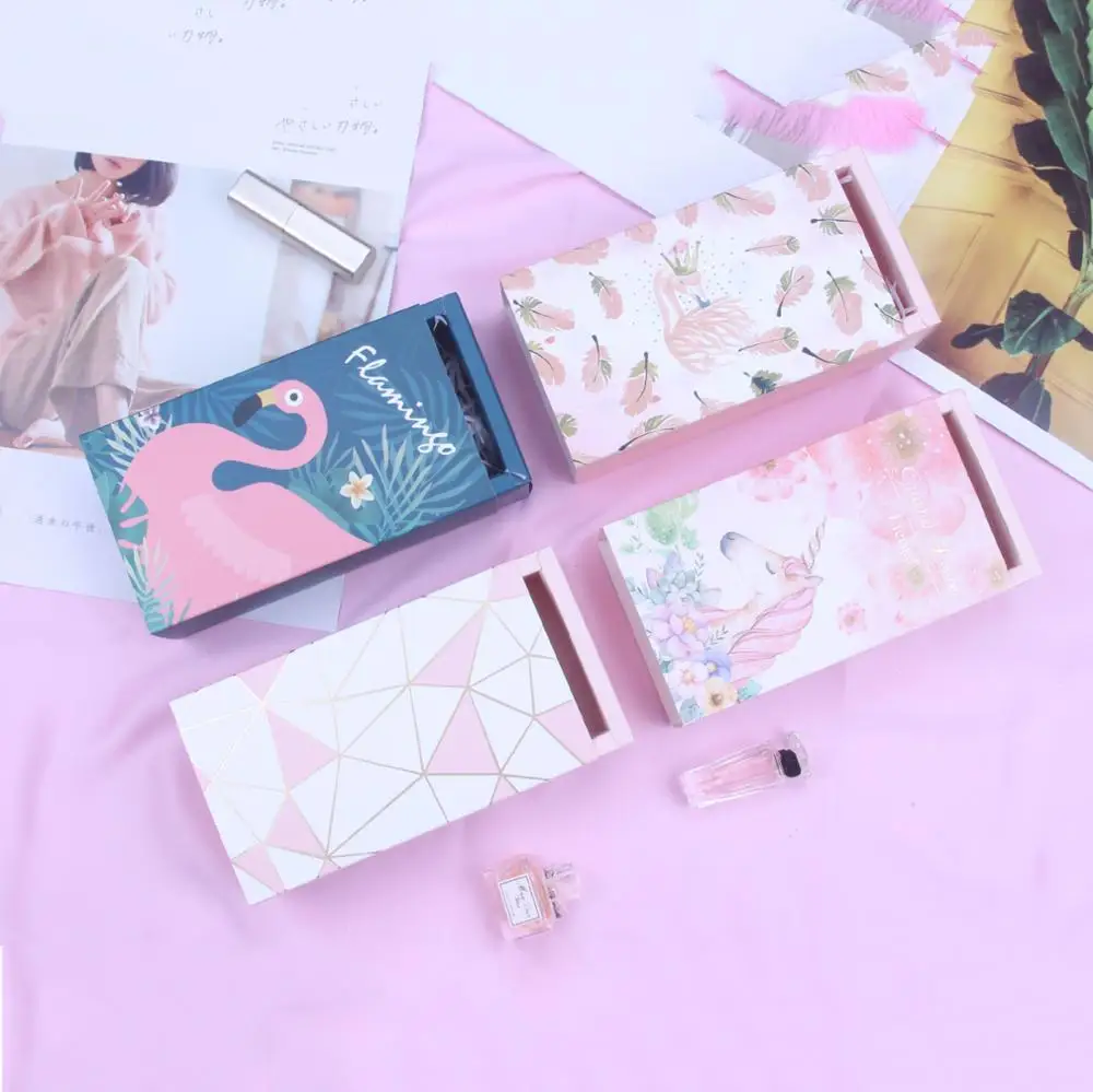 5pcs/ carton perfume box lipstick drawer jewelry gift cosmetics hand ritual lip enamel packaging | Дом и сад