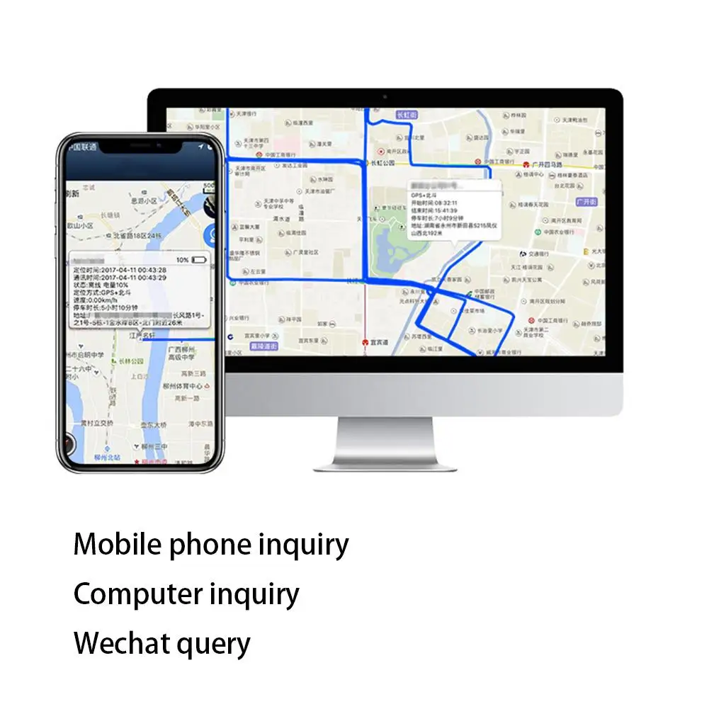Gps-локатор Адсорбция записывающее устройство антипотеря трекер Голосовое управление устройство слежения в режиме реального времени 5000 мАч в режиме ожидания