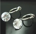 Стиль высшего класса DIY Пластиковые ушные крючки Анти-аллергия прозрачный пластик ушные крючки серьги-гвоздики аксессуары