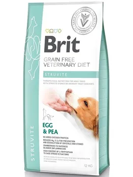 

Brit Veterinary Diet Struvite food when струвитном type ICD for dogs, Egg and peas, 12 kg.