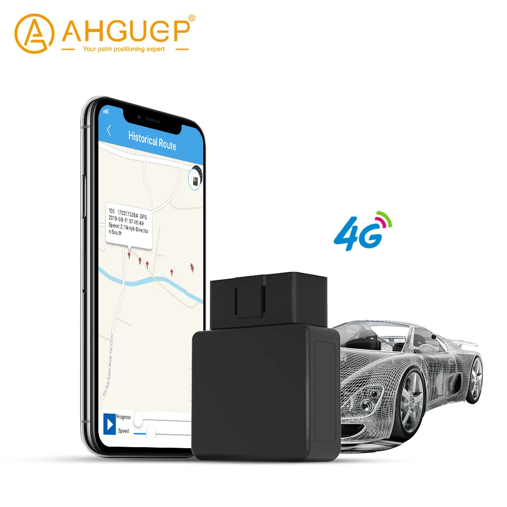 OBD 4G Автомобильный gps трекер Localizador отслеживание в реальном времени мини локатор с онлайн программным обеспечением IOS Andriod APP