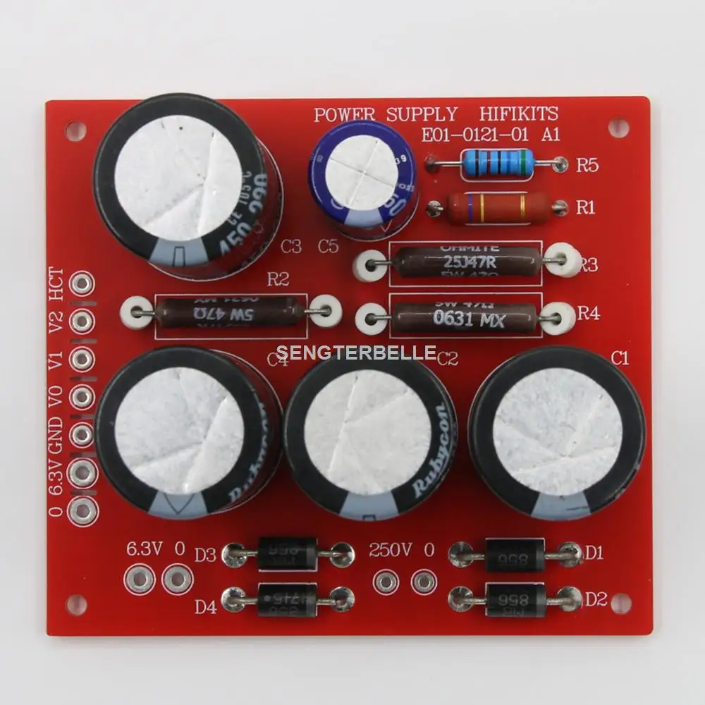 Assembled EL84 Parallel Single-Ended Class A Tube Amplifier Board ( No Tubes ) With PSU Board