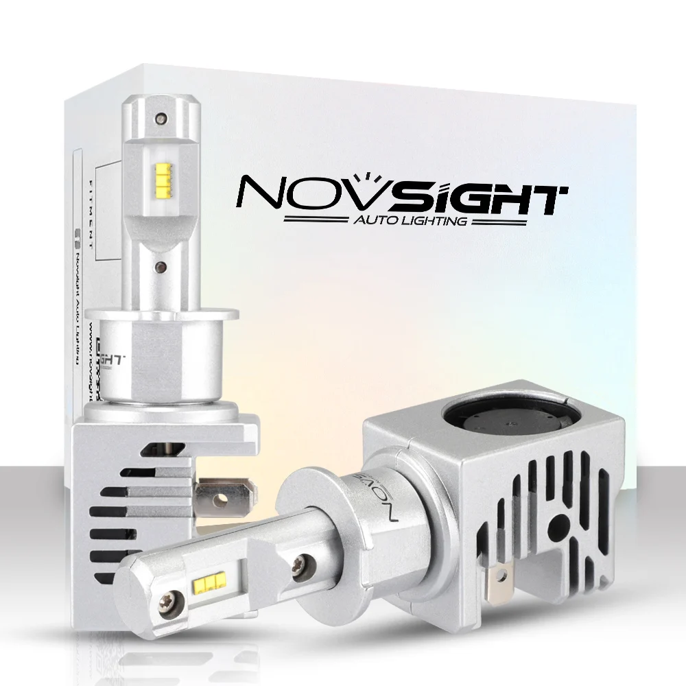 Novsight H7 H4 H3 H1 Светодиодные Автомобильные фары 6000K 10000лм пара автомобильных фар H11 9005 9006 HB2 Hi/lo луч авто фары лампы