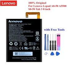 Планшет Батарея L13D1P32 для Lenovo LePad A8-50 S8-50 Tab 3 8 дюймов A5500 TB3-850F TB3-850M 4200/4290 мАч натуральная Batteria