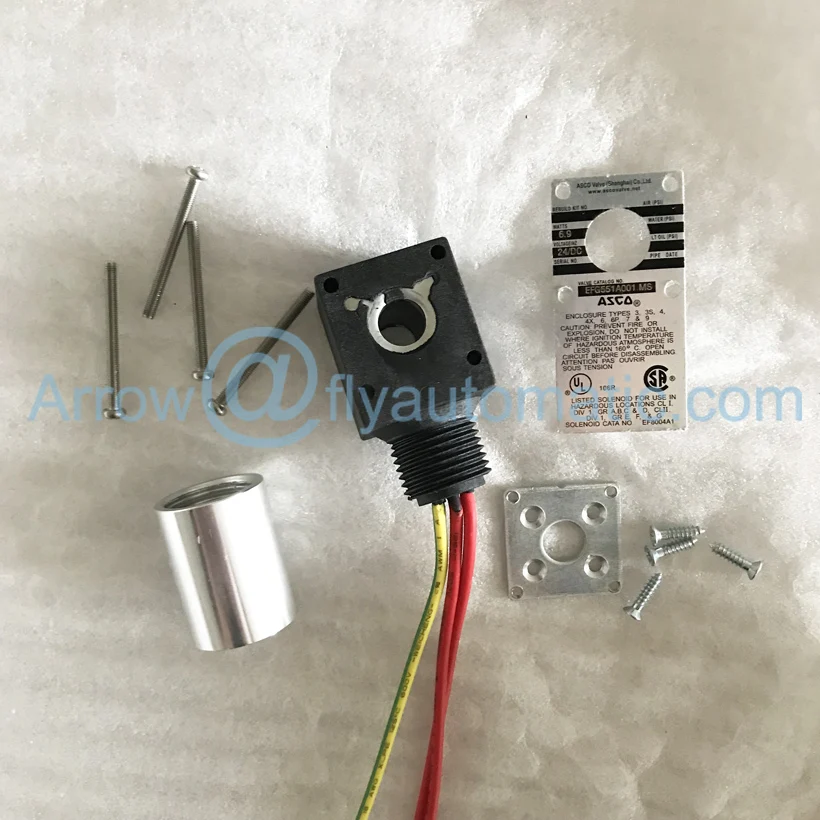 ASCO MP-C-113 EFG551A001 EF8551A001MS 5/2 путь пилот управляемый Соленоидный клапан катушки