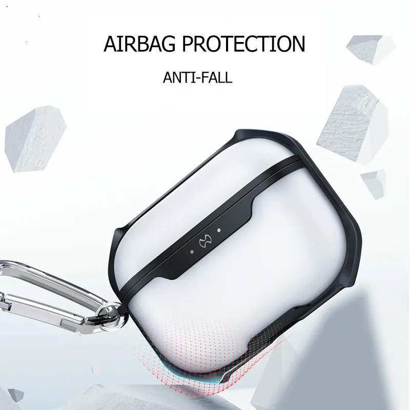 Для Apple AirPods Pro Чехол беспроводной Bluetooth чехол для наушников прозрачный чехол защитный для Airpod 3 Пылезащитная крышка