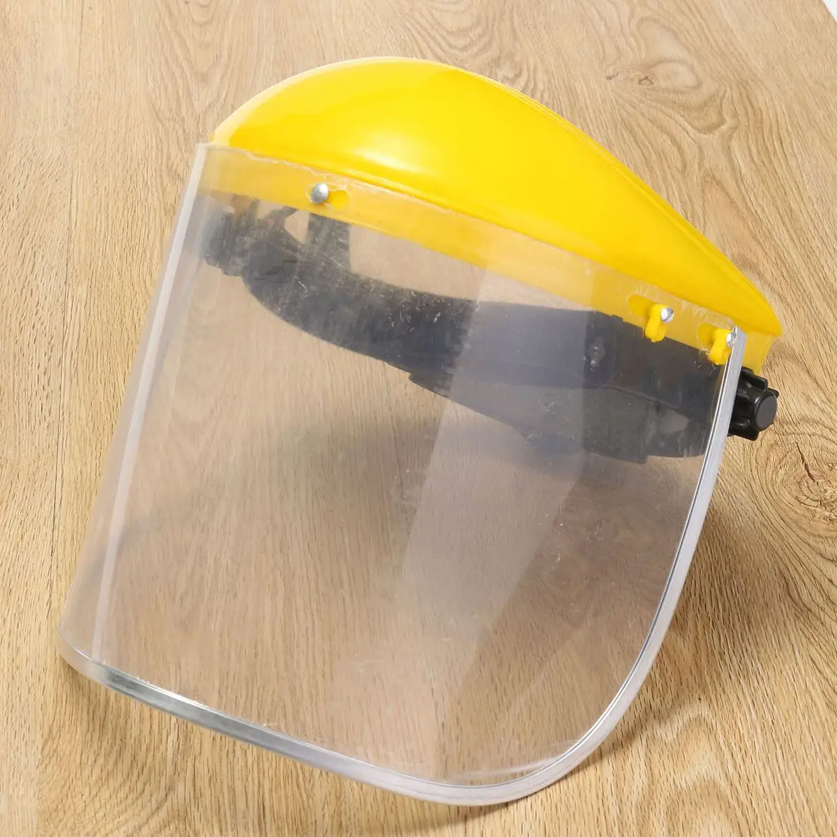 Face Screen Mask Прозрачные защитные щитки из ПВХ, запасные козырьки для защиты глаз 33x20,3 см - Цвет: Face Screen Mask