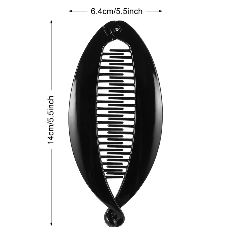 Portable Useful Inserts Hair Clip Wedding Hair Comb Women Fluffy Pony Tail Styling Tools