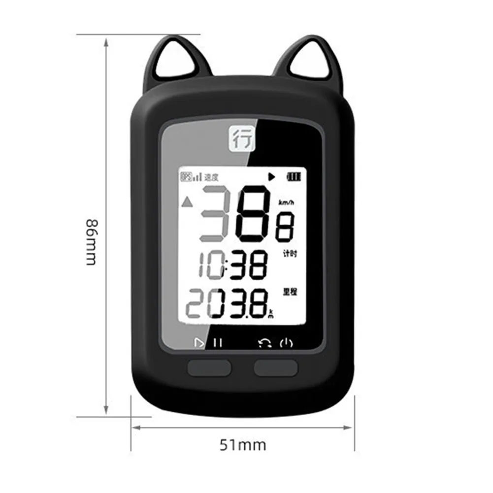 Silicone Cover Protective Case For XOSS Bike Computer G+ Wireless GPS Computers Waterproof Silica Gel Computer Cover Bike Parts