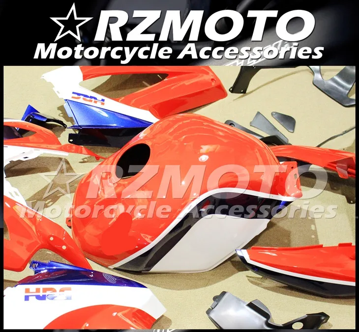 ABS мотоцикл обтекатель комплект для HONDA VFR800 2002-2012 год кузов литья под давлением Магазин № 1377