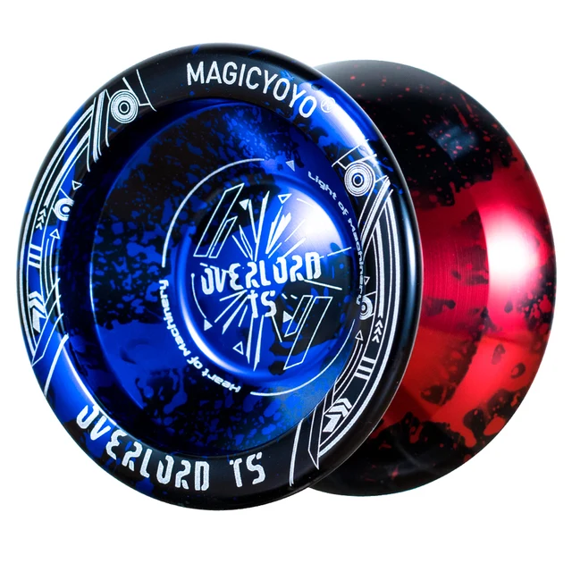 MAGICYOYO T5 OVERLORD Unresponsive Yoyo, Aluminum Alloy Metal Professional Yoyo,Bonus - 5 Strings, Yo-Yo Bag, Glove 2