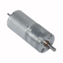 

Brush Motor 10/15/25/35/60/80/130/150/300/600 RPM 12V 24V DC Gear Motor Lengthening Shaft Installable Encoder 25GA370D Motor