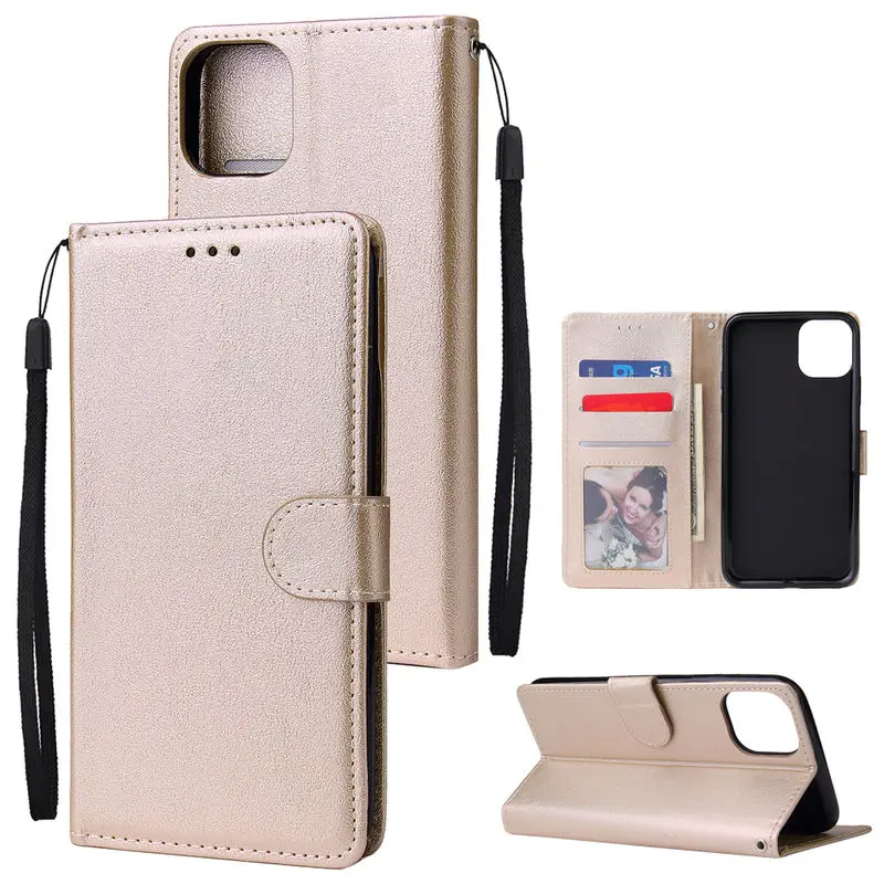 

Flip Case For Iphone 11 Card slot Stand soft Silicone Back Cover For Iphone 11 11 Pro 11 Pro Max Leather Wallet Cover Cases