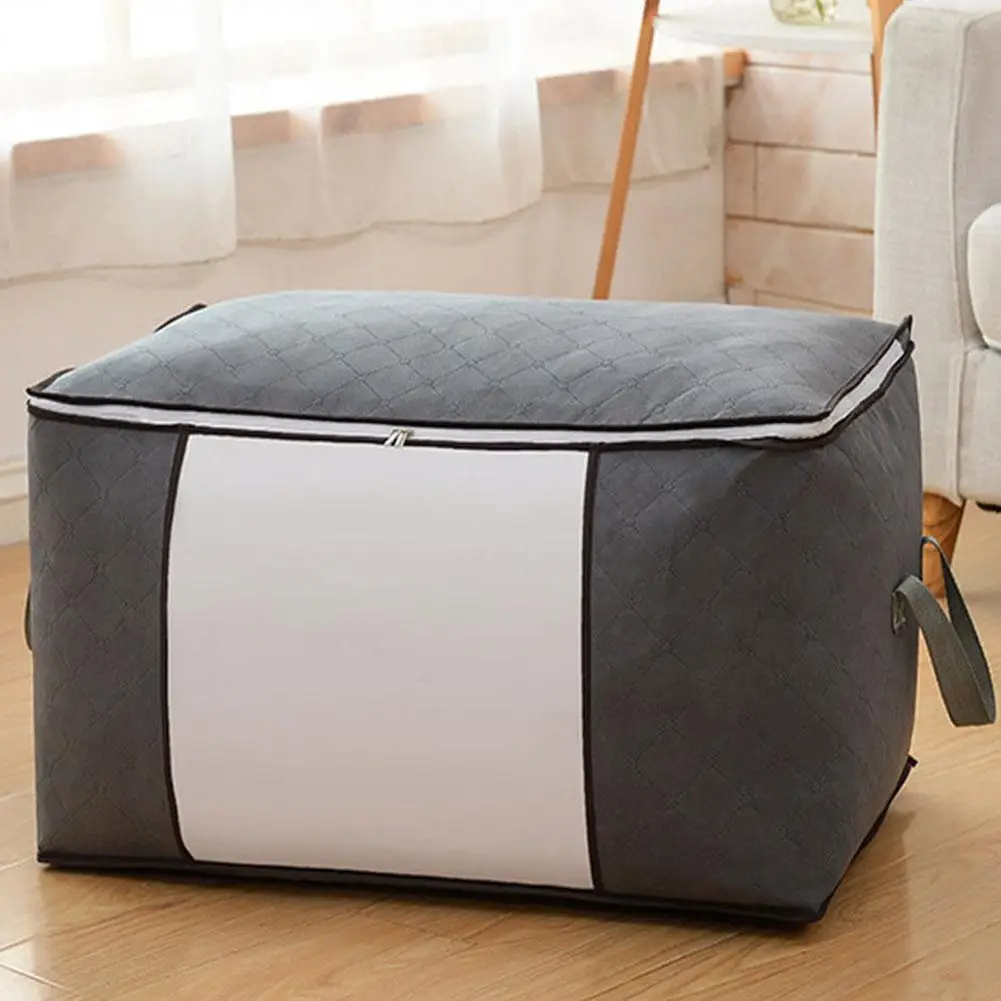 5 PCS Transparent Storage Bags Reusable Sealing Tote For Home Clothers Shoes Foldable Storage Organizer Travel Storage Bag