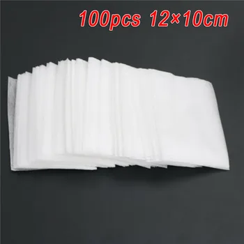 

100pcs/Lot Teabags 12*10cm Reusable Empty Herbal Tea Spices Bags Corn Fiber Sealing Filter Medcine Bags Drawstring Bags