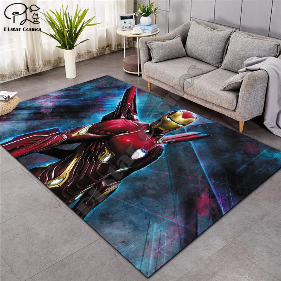 Новый Супермен/Бэтмен/Капитан США/мститель мягкие фланелевые 3D коврики с принтом