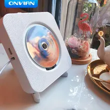 Onvian Wall Mounted CD Player Surround Sound FM Radio Bluetooth USB MP3 Disk Portable Music Player Remote Control Stereo Speaker
Onvian Wall Mounted CD Player Surround Sound FM Radio Bluetooth USB MP3 Disk Portable Music Player Remote Control Stereo Speaker