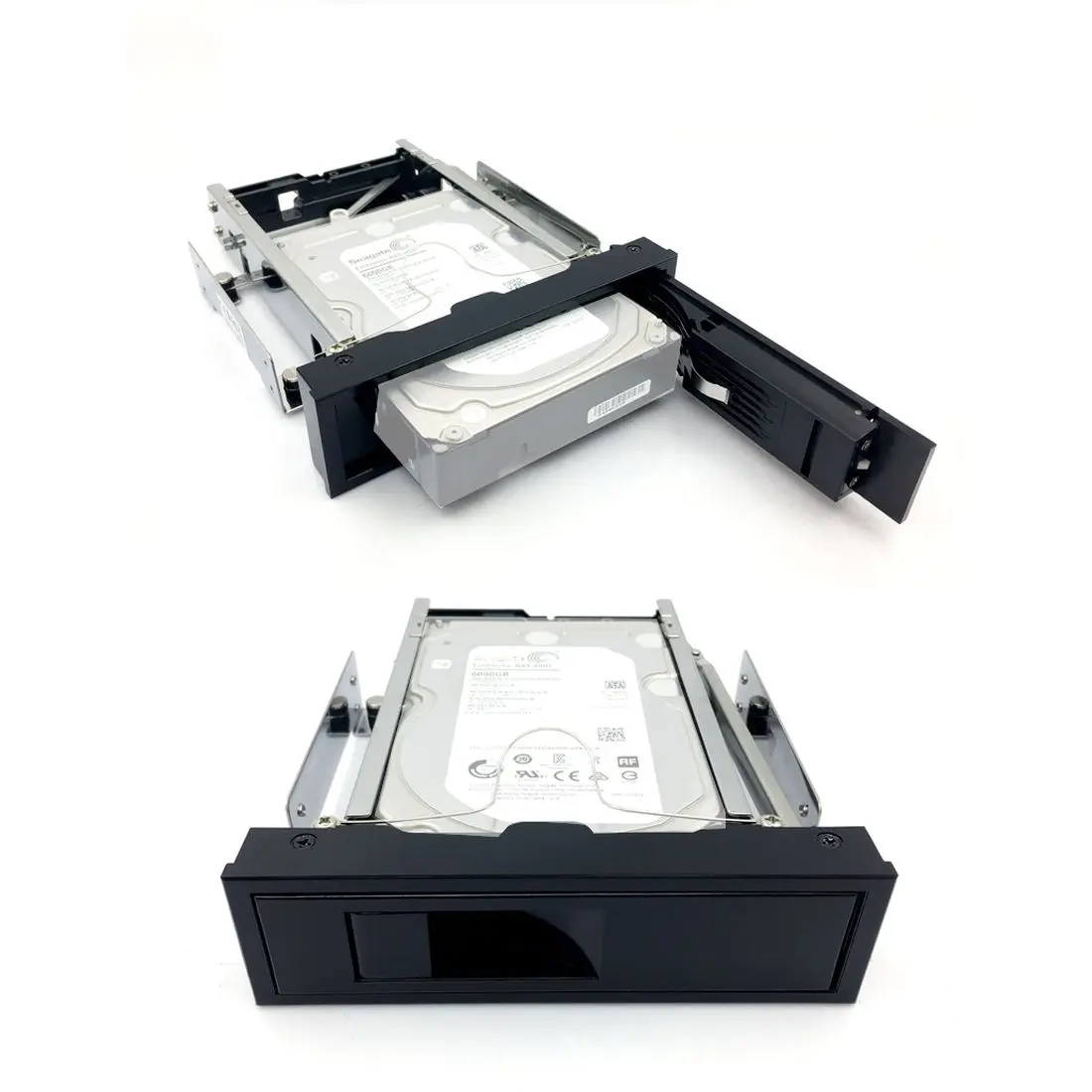 TOOLFREE 3.5-inch 6.0Gbps SATA Hard Drive Extraction Box Optical Drive Bit Hard Disk Bracket Bay with SATA Cable