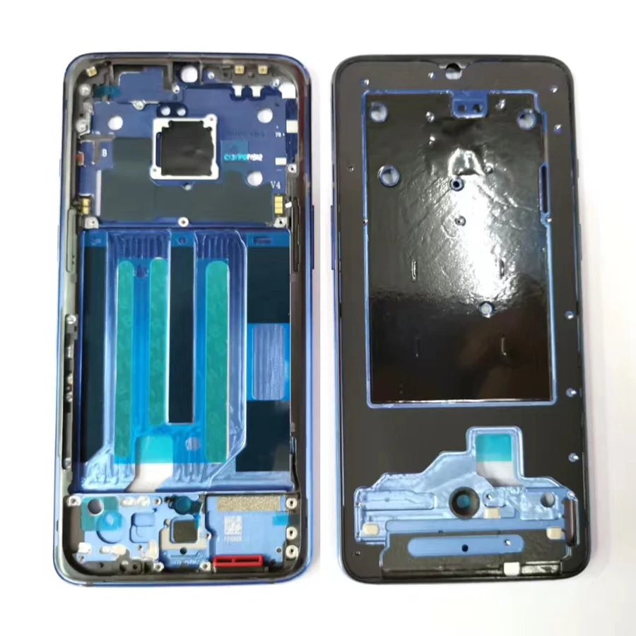 

Original LCD Plate Frame Housing Cover Front Middle Frame For Oneplus 7 Middle Frame 1+7 oneplus7 With Power Volume Buttons
