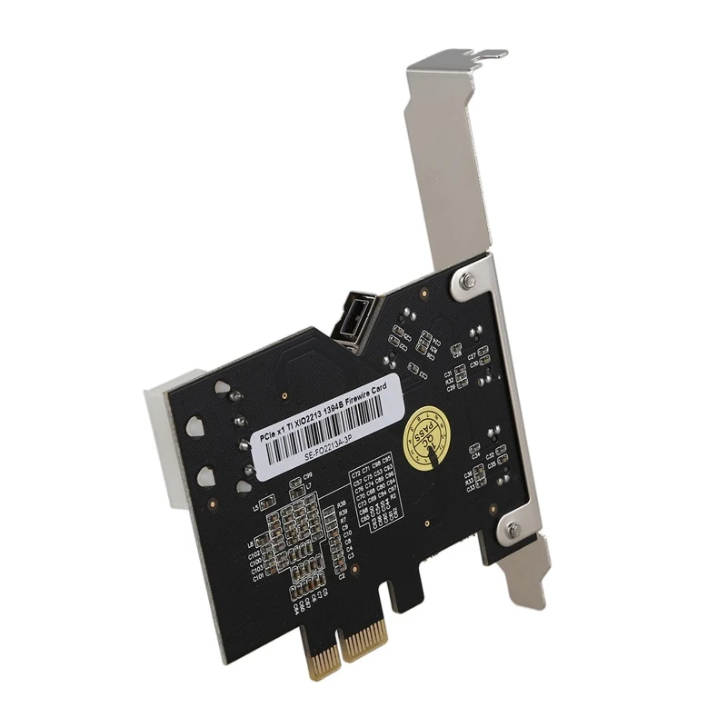 PCI-Express IEEE 1394b FireWire 3 Порты и разъёмы карты контроллера(2 внешних+ 1 внутренний