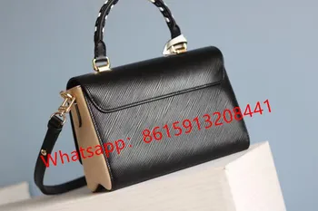 

Free shipping fashion high quality luxury design classic handle leather handbag