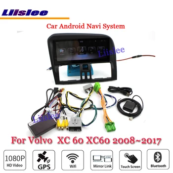 شراءسيارة فولفو XC 60 XC60 2008 ~ 2017 راديو أندرويد Carplay ستيريو مرآة ربط خريطة تحديد المواقع نظام ملاحة نافي الوسائط المتعددة