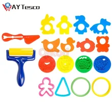 Moule en Plasticine éducatif, Kit d'argile à modeler, jouets visqueux pour enfants, jeux d'outils de pâte à modeler, bricolage, moules