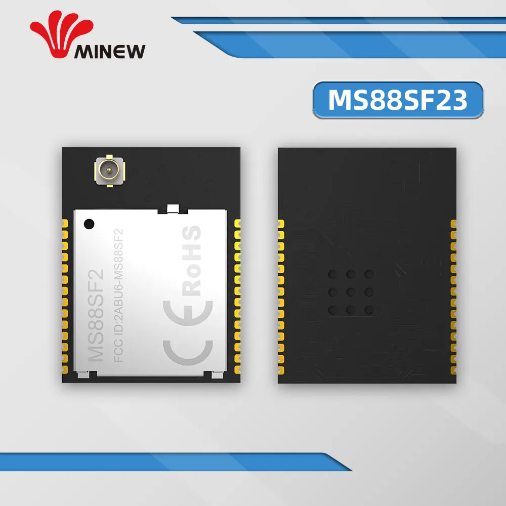 Ms88sf2 avançado nrf52840 rf módulo 2.4ghz 8