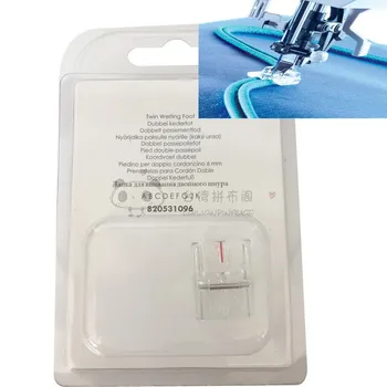 

Suitable for PFAFF new style piping rollers presser foot 820531096
