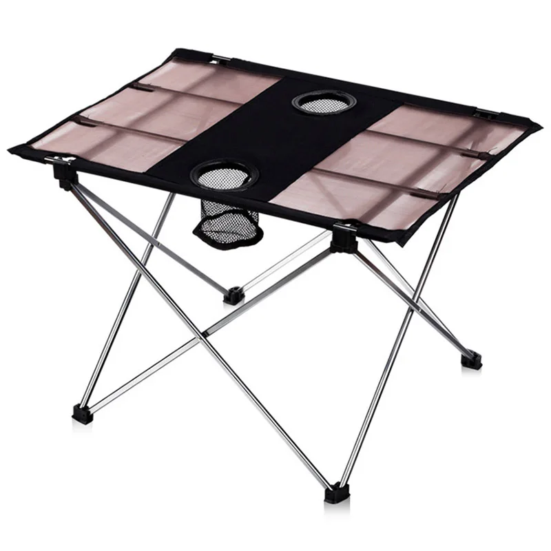 Aluminum Outdoor Folding Table Portable Tables Simple Camping Table Outdoor Picnic Car Travel Light