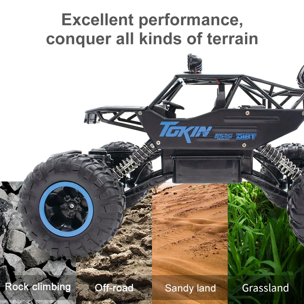 1/12 Flytec 8860 RC автомобиль 2,4 Ghz 4WD альпинистский автомобиль сплав RC багги электрический внедорожный игрушечный автомобиль дистанционного управления для взрослых и детей
