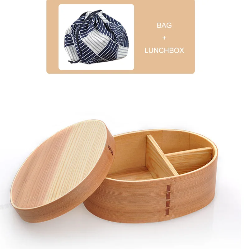 Light set A MICCK 3 шт./компл. Bento Box японский стиль ланч бокс для деревянные детские игрушки материал ПОСУДА Контейнеры для еды с отсеками здоровые - Цвет: Light set A