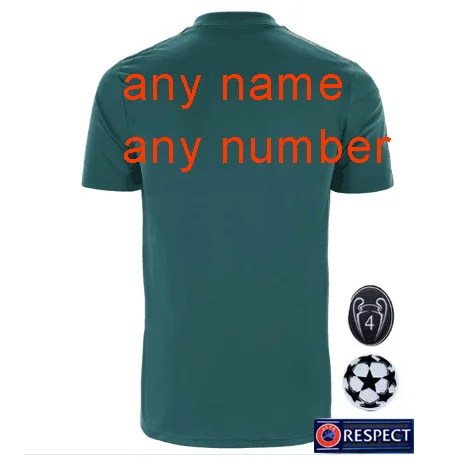 Ajaxe Джерси Домашняя футбольная рубашка DE JONG DE LIGT VAN DE BEEK NERES 19 20 Ajaxed TADIC ZIYECH футбольные рубашки - Цвет: shirt9