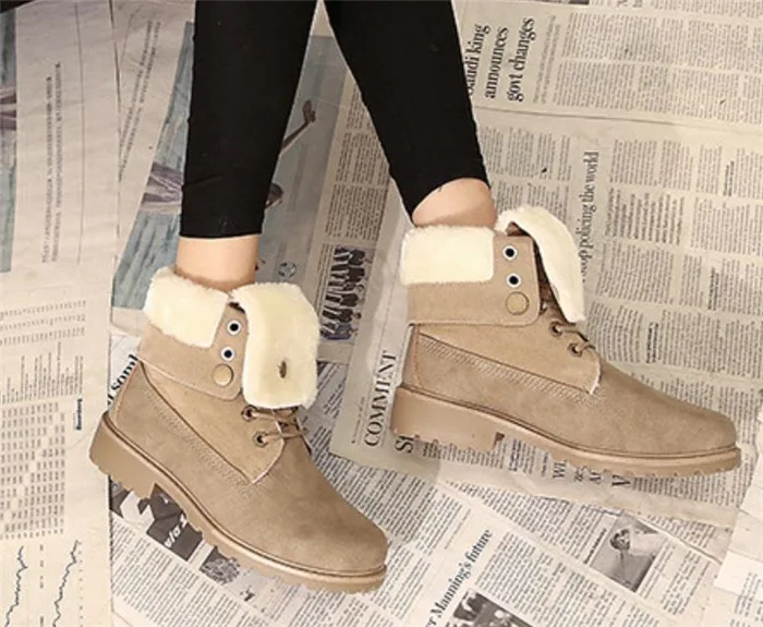 Women's Winter Boots Keep Warm Female Shoes High Quality Ankle Boots For Women New Fashion Womens Shoes Zapatos De Mujer