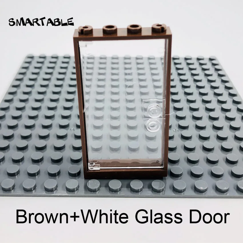 Brown+White Glass Door 850