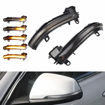 

For BMW X1 F48 2016-2018 2 Series F45 F46 X2 F39 Car LED Dynamic Turn Signal Blinker Sequential Side Mirror Indicator Light