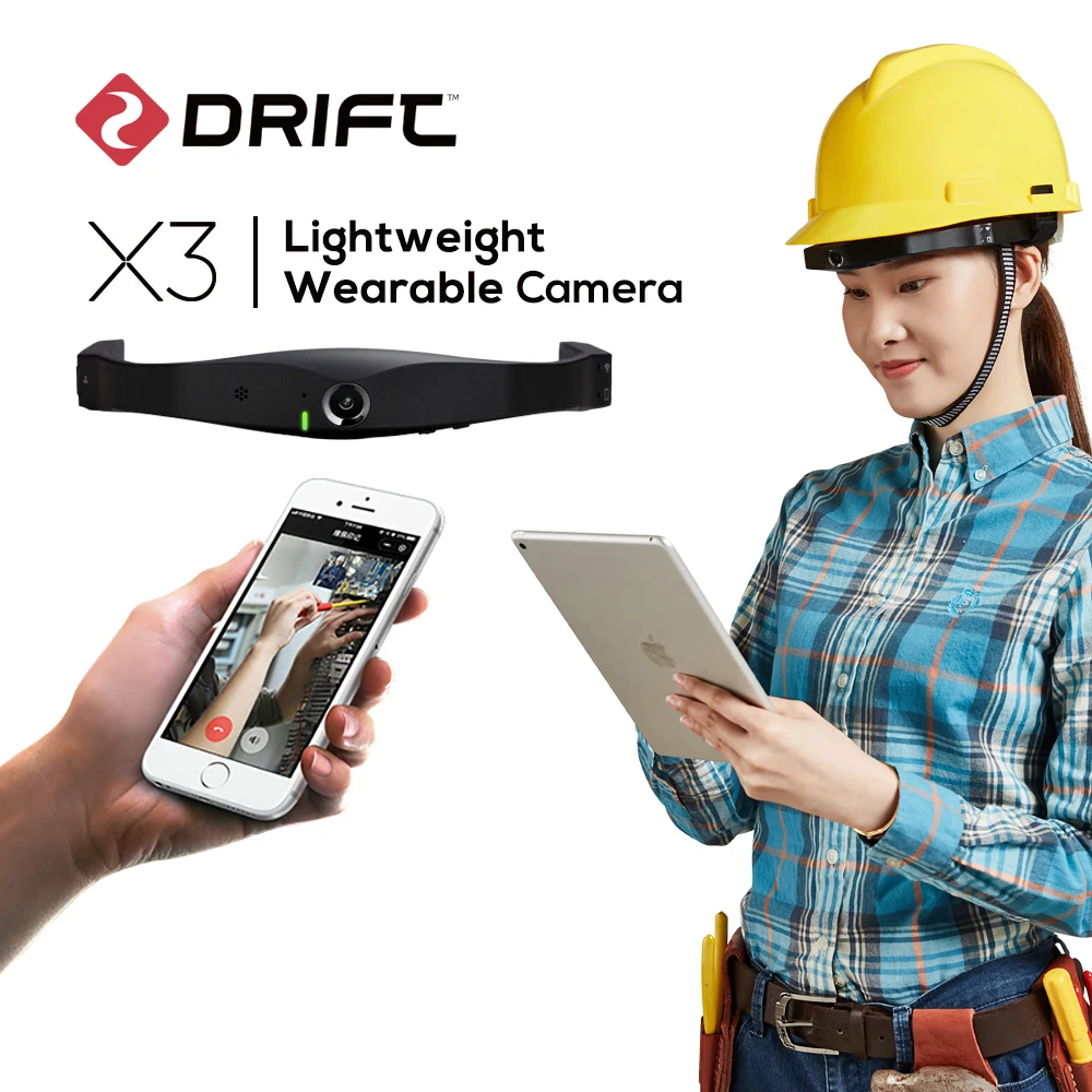 Drift Ghost X3 Action Cam 1080P HD, WiFi Caméra D'action Montée Sur La