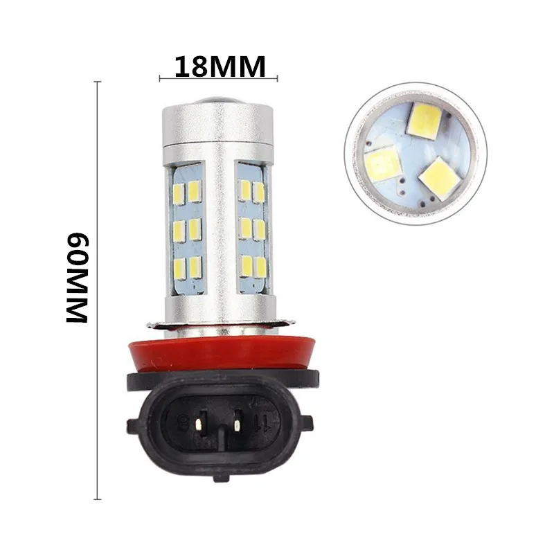 2x etermadamente brillante H8 H11 Светодиодный niebla bombilla DRL lampara para Для FORD MONDEO MK3 MK4 C-MAX S-MAX enfoque 01+ fusion