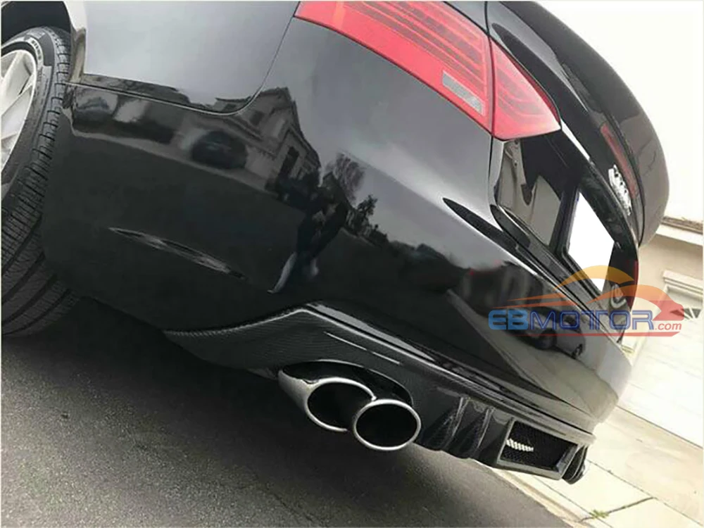 DTM Реальные углеродного волокна задний бампер спойлер, диффузор для AUDI A5 S5 2012- A093