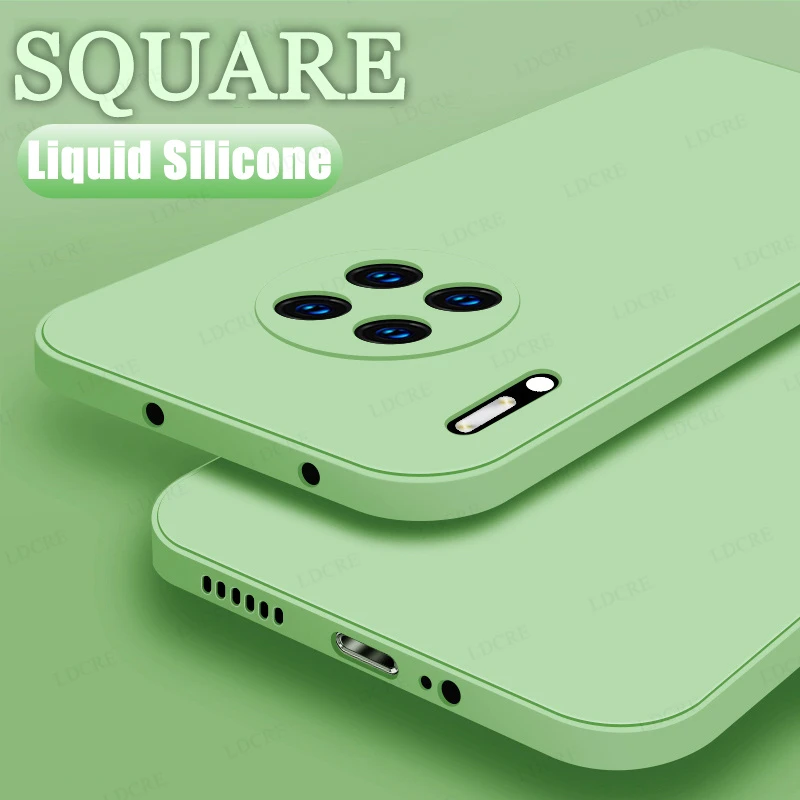 For Huawei Nova 8i Case Liquid Square Silicone Rubber Original Case For Huawei Nova 8i Cover For Huawei Nova 8i 8 8 Pro Nova 9 flip cover