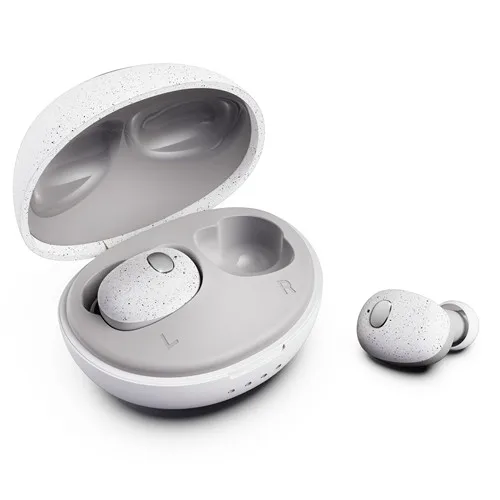 T2-W Оригинальные TWS беспроводные Bluetooth наушники-вкладыши, спортивные наушники IPX7, водонепроницаемые и влагозащищенные бинауральные Bluetooth 5,0 наушники - Цвет: T2-W